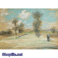 TSD3662 - Tranh sơn dầu cây xanh lớn lên